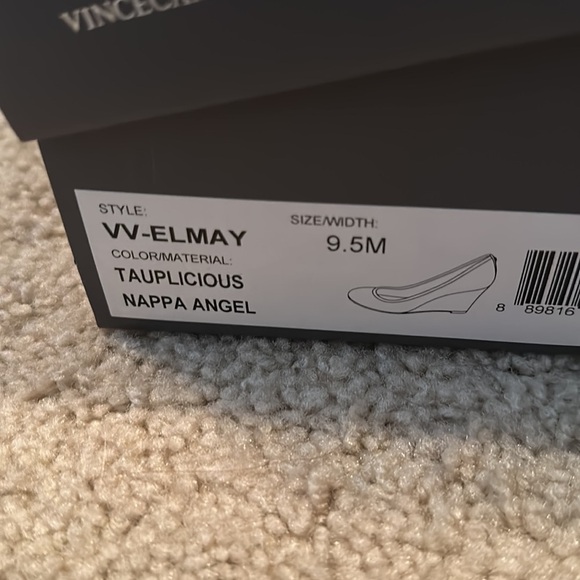 Vince Camuto, wedge, taupe, size 9.5. - Picture 5 of 5